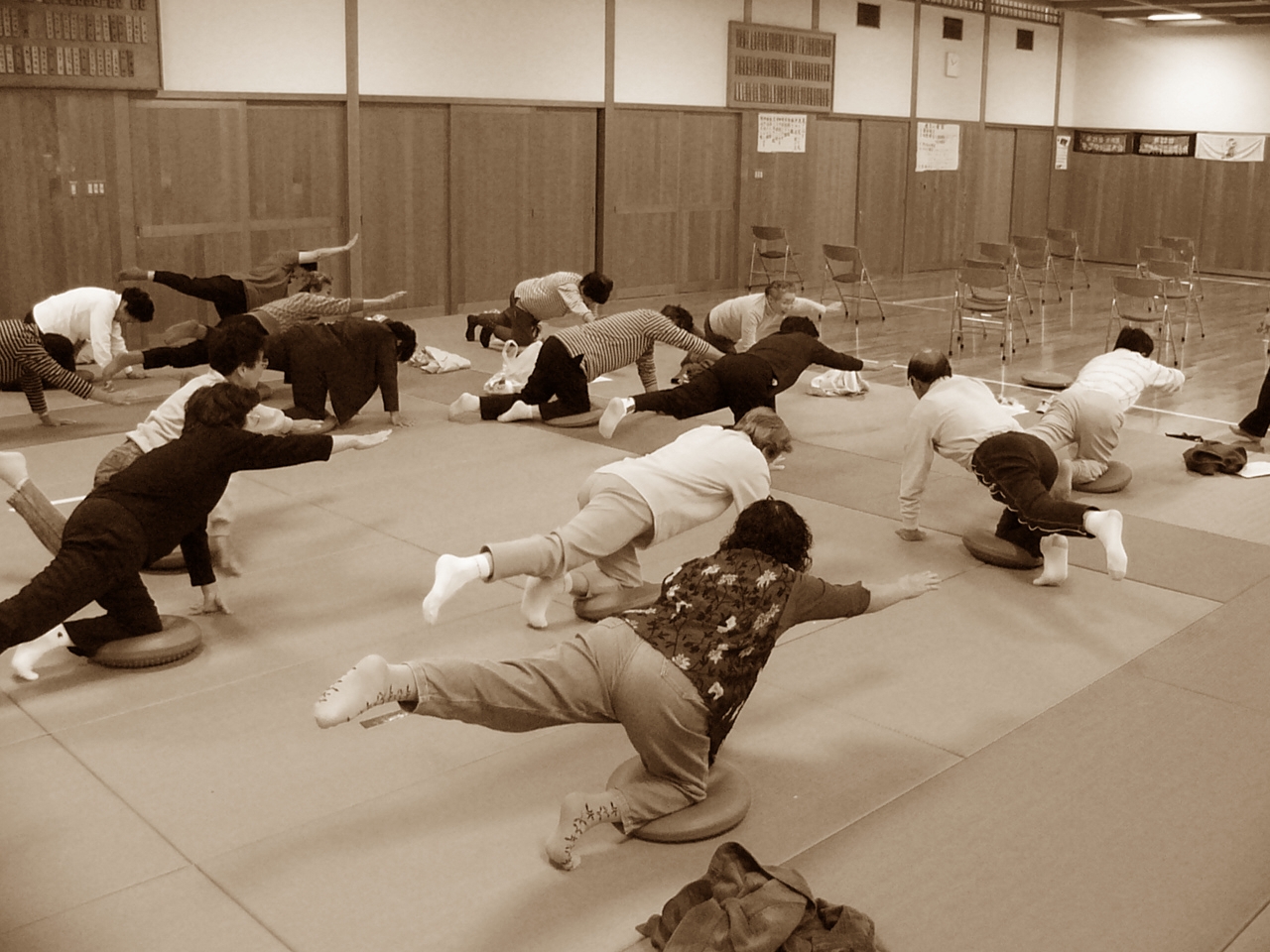 画像：市町村運動指導赤